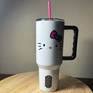 Sanrio Hello Kitty 40 Oz. Stainless Steel Travel Mug Tumbler - Stanley Inspired